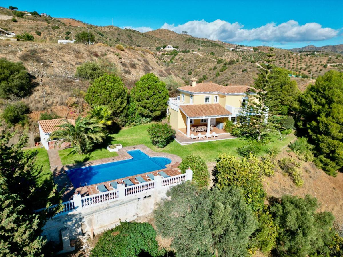 Gran Villa Con Vistas Al Mar Y Piscina Privada Μάλαγα Εξωτερικό φωτογραφία
