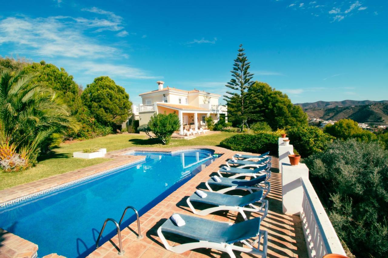 Gran Villa Con Vistas Al Mar Y Piscina Privada Μάλαγα Εξωτερικό φωτογραφία