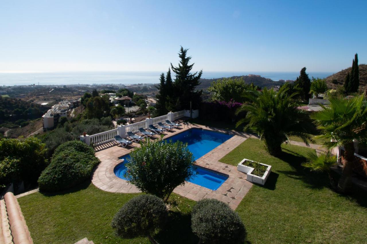 Gran Villa Con Vistas Al Mar Y Piscina Privada Μάλαγα Εξωτερικό φωτογραφία