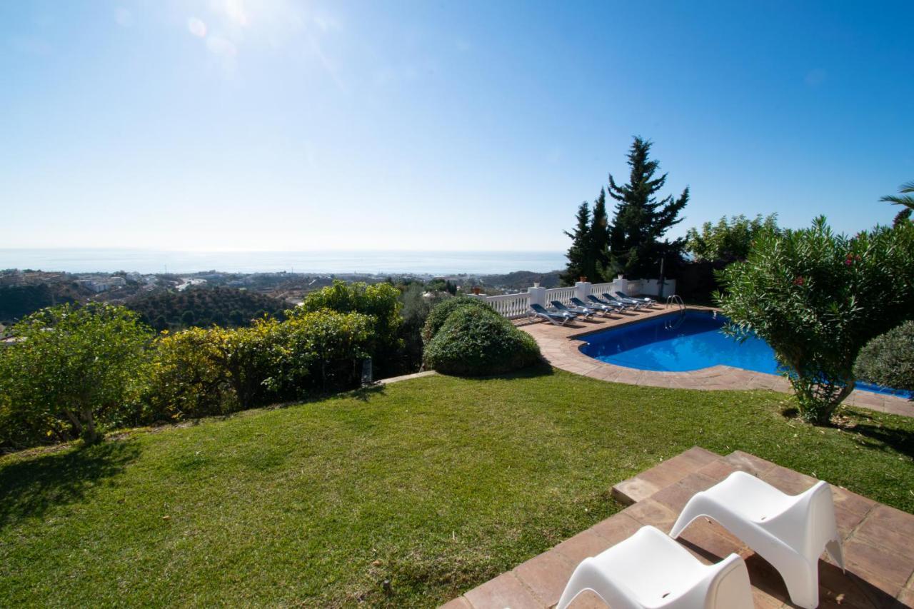 Gran Villa Con Vistas Al Mar Y Piscina Privada Μάλαγα Εξωτερικό φωτογραφία