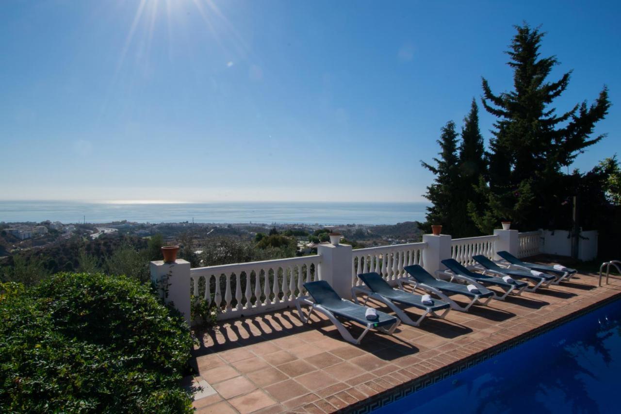 Gran Villa Con Vistas Al Mar Y Piscina Privada Μάλαγα Εξωτερικό φωτογραφία