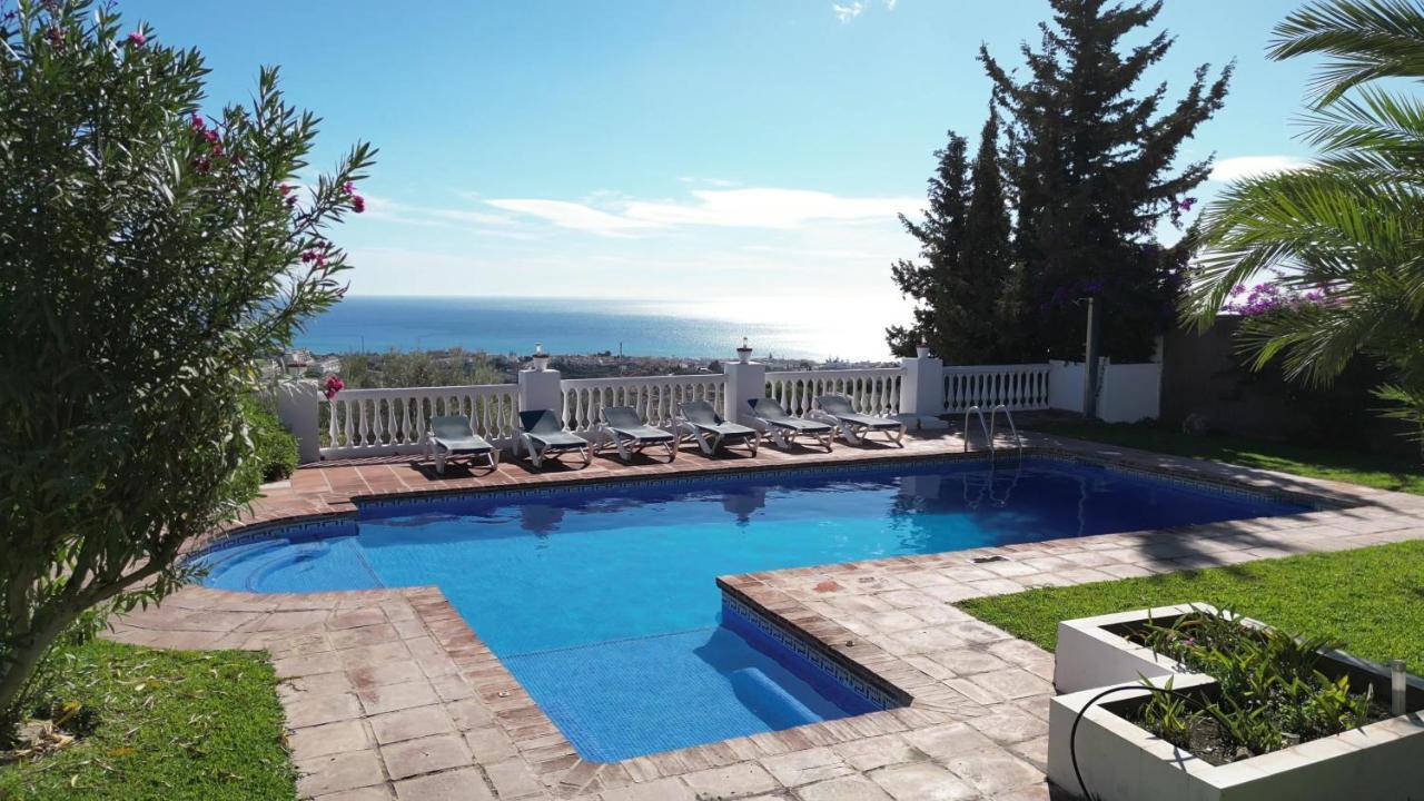 Gran Villa Con Vistas Al Mar Y Piscina Privada Μάλαγα Εξωτερικό φωτογραφία